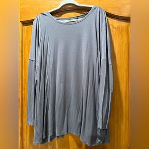 Grey tunic style top